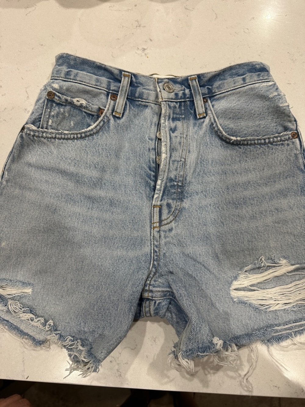 Agolde Light Blue Denim Jeans